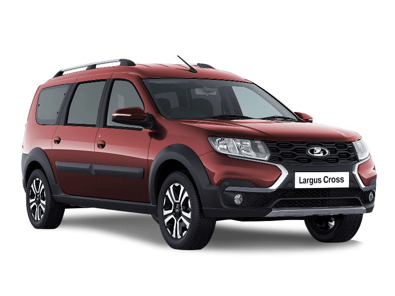 Купить Lada Largus Cross в Санкт Петербурге - Красный «Красный сплав» (136) - металлик