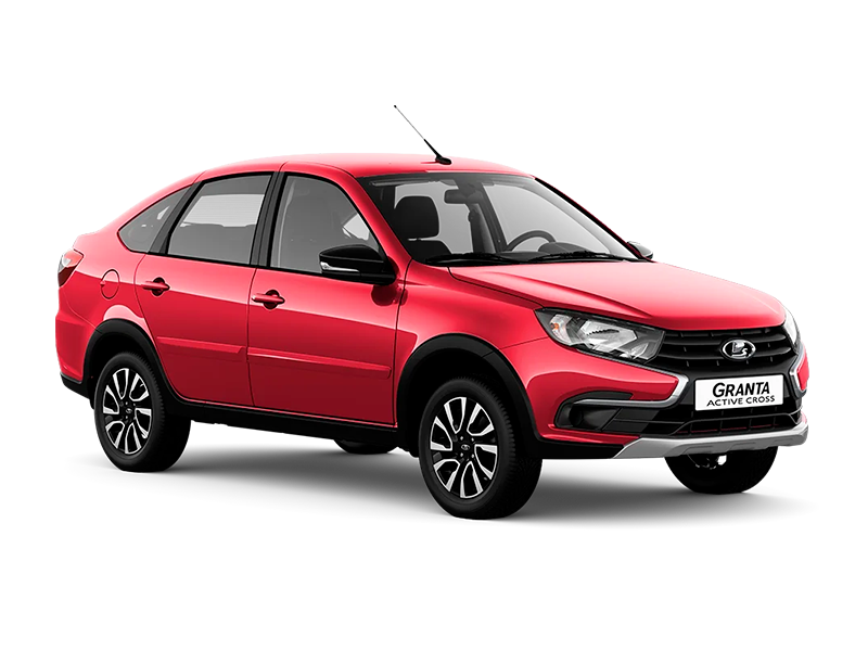 Купить Lada Granta Active Cross в Санкт Петербурге - Бордовый "Фламенко" (181) - Металлик
