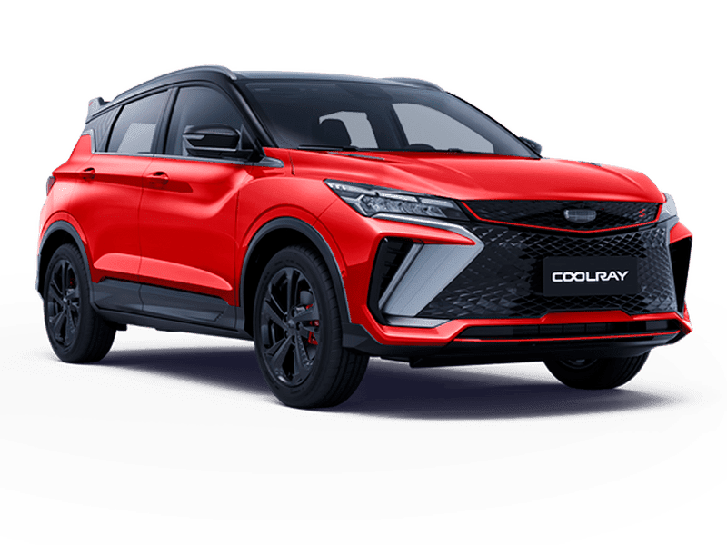 Купить Geely Coolray Новый в Санкт Петербурге - Красный