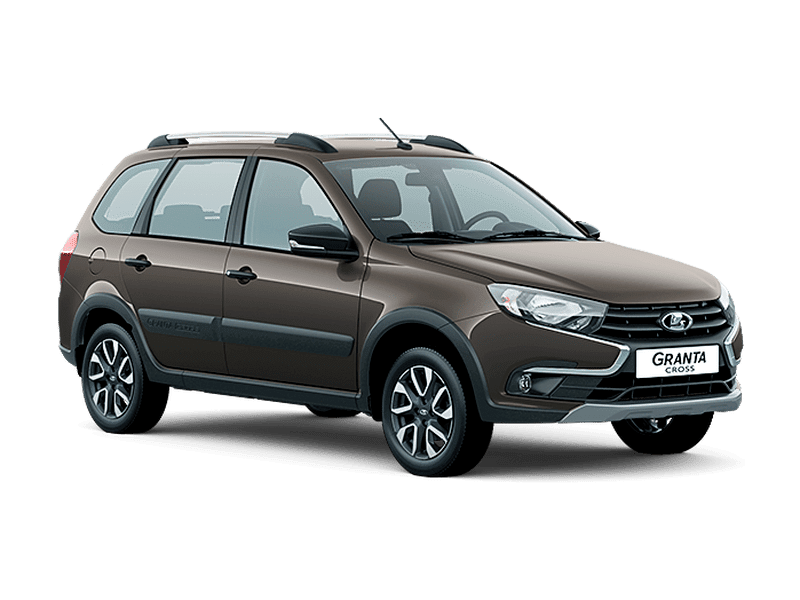 Купить Lada Granta Cross в Санкт Петербурге - Серебристо-темно-серый «Борнео» (633) - металлик