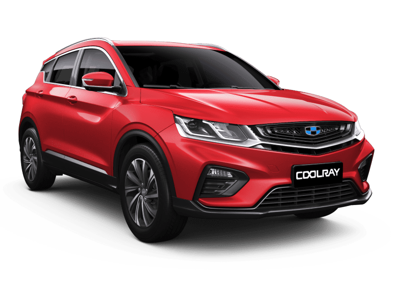 Купить Geely Coolray в Санкт Петербурге - Красный