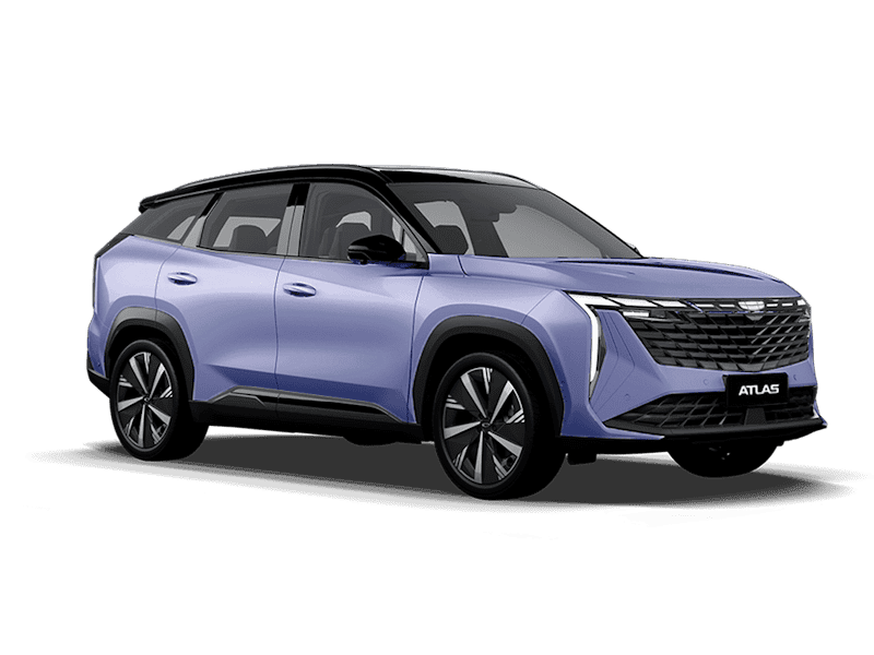 Купить Geely Atlas Новый в Санкт Петербурге - Starry Blue / Серо-голубой металлик